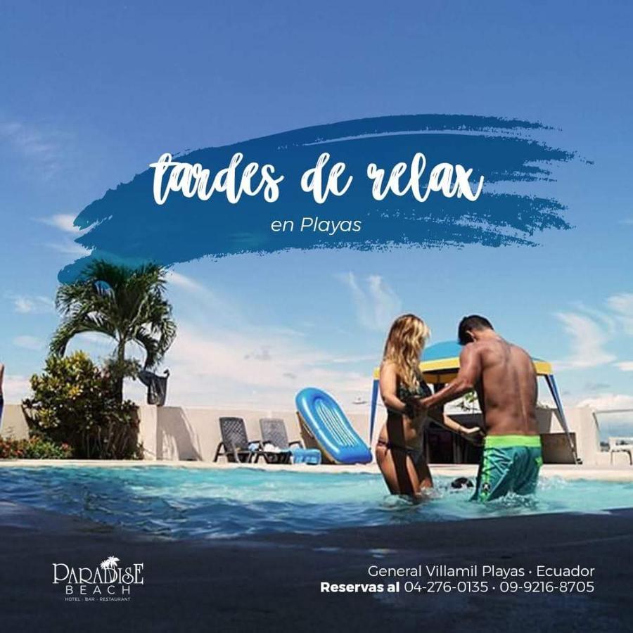 Hotel Paradise Beach General Villamil Exterior foto